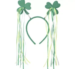 Fascia per capelli con trifoglio per il giorno di San Patrizio