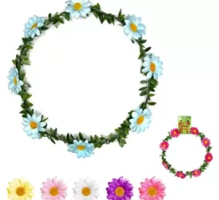 Fascia per capelli Daisy Hoop diametro 18 cm in colori assortiti