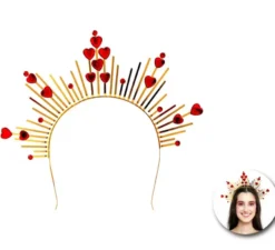 Fascia per capelli Red Queen Halo