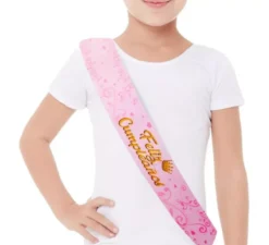 Fascia Princess Happy Birthday 160x9,5 cm