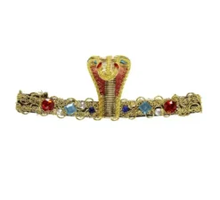 Fascia serpente egiziano con pietre di lusso