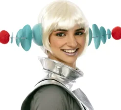 Fascia spaziale blu e rossa 16 cm per lato