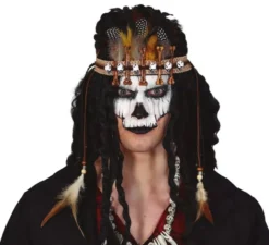 Fascia Voodoo con Piume