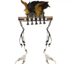 Fascia Voodoo con Piume