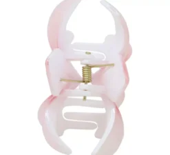Fermacapelli Fiore di 8 cm bianco e centrale in vari colori