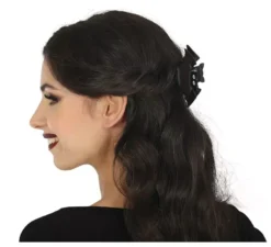 Fermaglio per capelli a forma di pipistrello da 7 cm