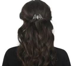 2 fermagli per capelli a forma di pipistrello