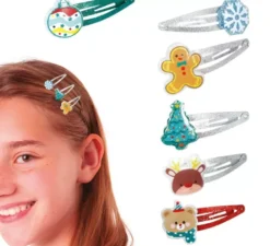 6 fermagli per capelli assortiti
