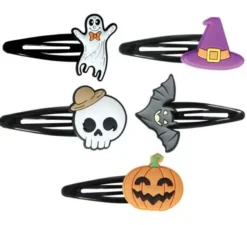 5 fermagli per capelli di Halloween