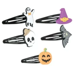 5 fermagli per capelli di Halloween