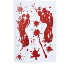 Finestra Elettrostatica Impronte Insanguinate 25x35 cm
