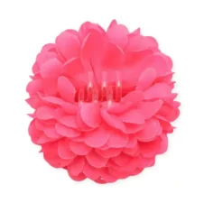 Fiore con fermaglio per capelli in vari colori di 11 cm