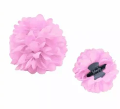 Fiore Sevillana o Chulapa da 8 cm con clip in vari colori