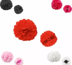 Fiore Sivigliano con Clip da 13 cm in diversi colori