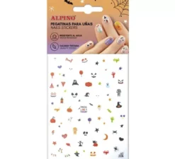 Foglio di adesivi per unghie Halloween in 2 modelli assortiti