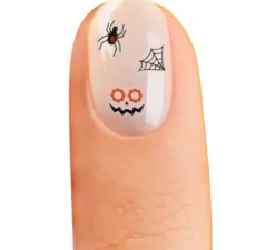 Foglio di adesivi per unghie Halloween in 2 modelli assortiti