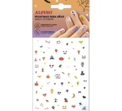 Foglio di adesivi per unghie Halloween in 2 modelli assortiti