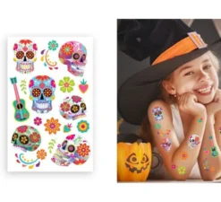Foglio per tatuaggi Catrinas
