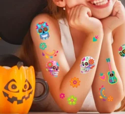 Foglio per tatuaggi Catrinas