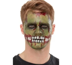 Foglio trucco Zombie verde