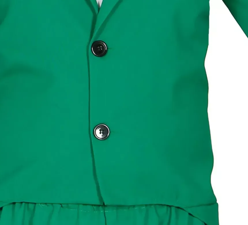 Folletto irlandese verde elfo costume per un uomo
