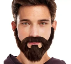 Folta barba castana con pizzetto