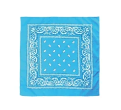 Foulard con motivo Paisley da 54x54 cm in diversi colori