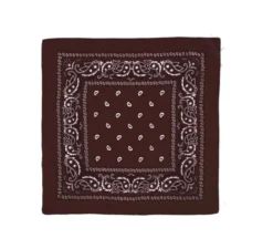 Foulard con motivo Paisley da 54x54 cm in diversi colori