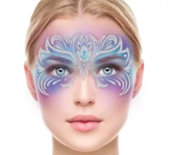 Fronte Glitter Blu Fantasia Fata