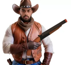 Fucile da caccia a rinculo da cowboy in plastica da 50 cm