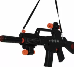 Fucile d'assalto da 70 cm con luci e suoni