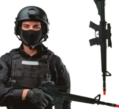 Fucile d'assalto giocattolo in plastica da 60 cm