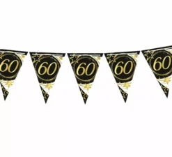 Gagliardetto 60 Anni di Carta 300 cm 19X27 cm
