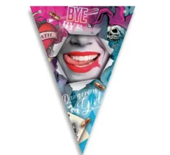 Gagliardetto di Carta Arlecchino Pericoloso 300 cm 19X27 cm