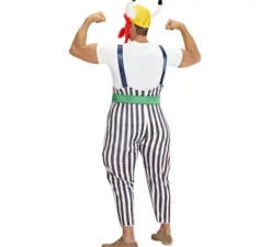 Gallo Costume da gallo con casco per uomo