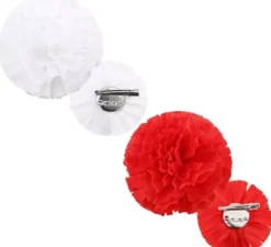 Garofano Sevillana o Chulapa, 8 cm, con clip in vari colori