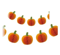 Ghirlanda a nido d'ape di zucca da 2 m
