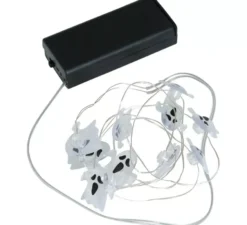 Ghirlanda di fili fantasma a batteria 10 LED