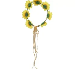 Ghirlanda di margherite gialle
