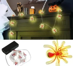 Ghirlanda di Ragni a Batteria 10 Led