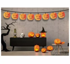 Ghirlanda di zucca 300 cm 16X16 cm (Alta qualità)