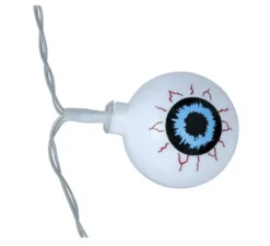 Ghirlanda Occhi Scheletrici 10 LED da 130 cm