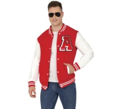 Giacca da giocatore di baseball da uomo