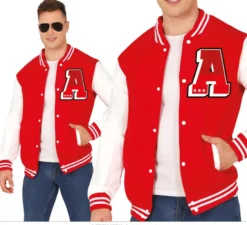 Giacca da giocatore di baseball da uomo