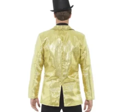 Giacca in oro con paillettes per uomo