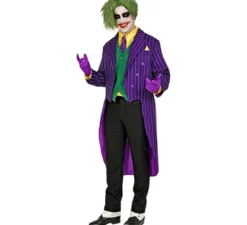 Giacca o costume da clown che ride da uomo