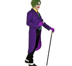 Giacca o costume da clown che ride da uomo