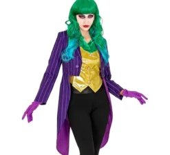 Giacca o costume da clown ridente da donna