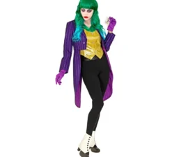 Giacca o costume da clown ridente da donna