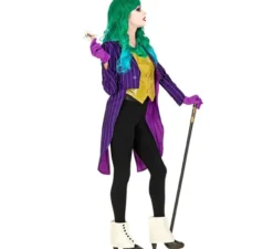 Giacca o costume da clown ridente da donna